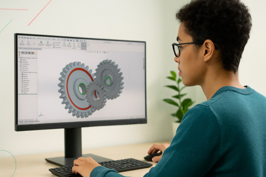 Banner do curso SolidWorks – Nível Avançado