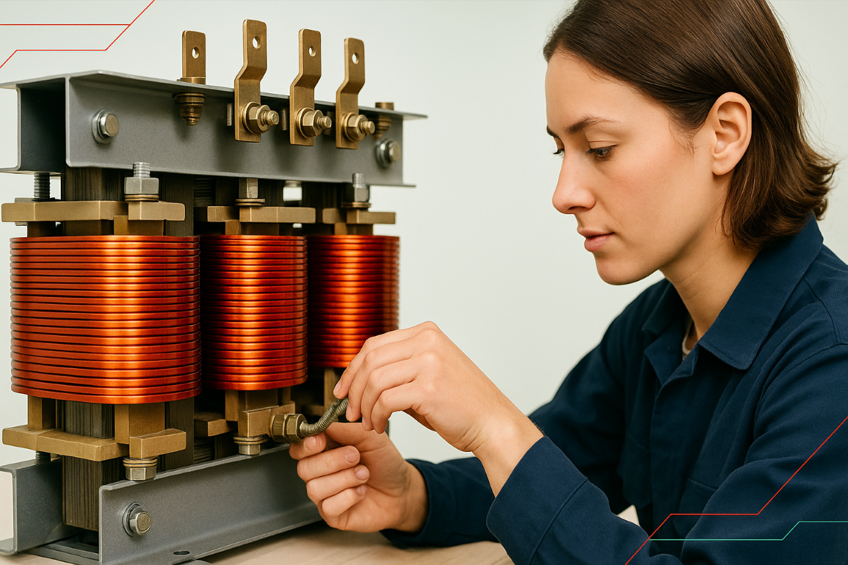 Banner do curso Transformadores Elétricos – Módulo I